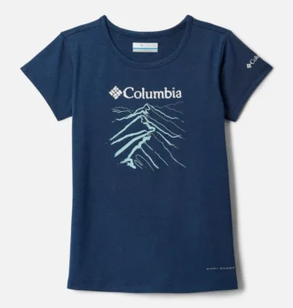 Girls Tech Trail™ T-shirt met korte mouwen en print