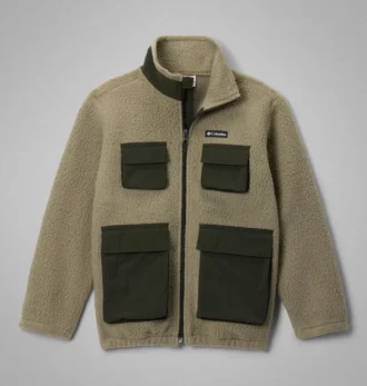 Jasper Ridge™ Pebbled Fleece Full Zip Jacket voor kinderen