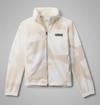 Jongens Castle Dale™ fleece met print en volledige ritssluiting