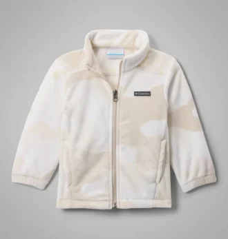 Jongens Castle Dale™ fleece met print en volledige ritssluiting