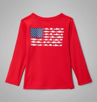 Jongens Peuter PFG Terminal Tackle™ Fish Flag shirt met lange mouwen