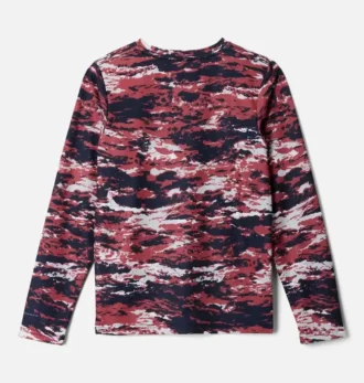 Jongens PFG Solar Stream™ shirt met lange mouwen en print