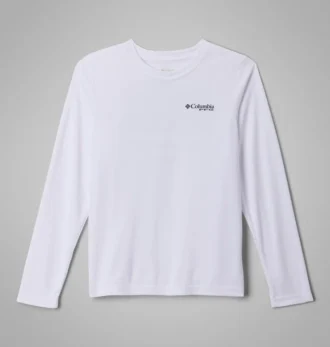 Jongens PFG Terminal Tackle™ Fins and Stripes shirt met lange mouwen