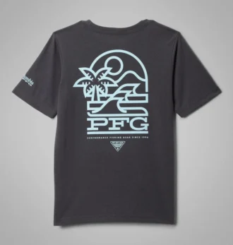 PFG™ Palm Waves T-shirt met korte mouwen voor jongens