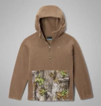PHG™ fleece trui met halve rits voor jongens
