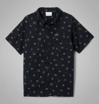 Rapid Rivers™ shirt met korte mouwen en print voor jongens
