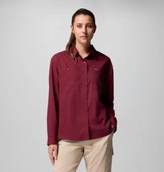 silver ridge utility shirt met lange mouwen voor dames 1 330x347 - Silver Ridge&trade; Utility shirt met lange mouwen voor dames