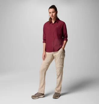 silver ridge utility shirt met lange mouwen voor dames 2 330x347 - Silver Ridge&trade; Utility shirt met lange mouwen voor dames